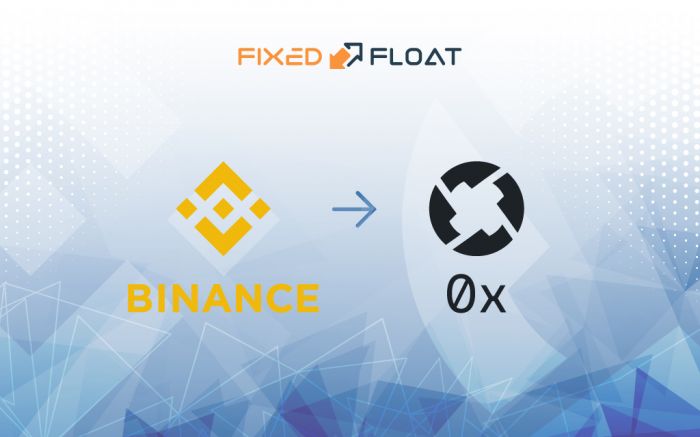 Intercambiar Binance Coin a 0x