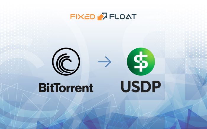 Exchange BitTorrent to USDP