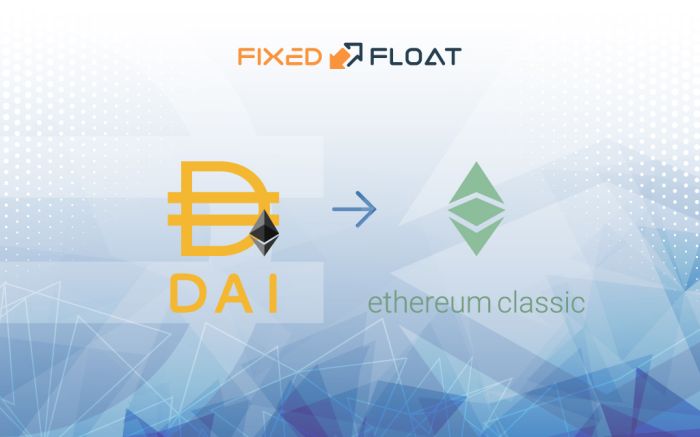 Tauschen Sie DAI (ERC20) gegen Ethereum Classic