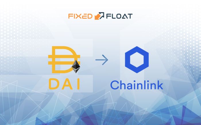 Tauschen Sie DAI (ERC20) gegen Chainlink