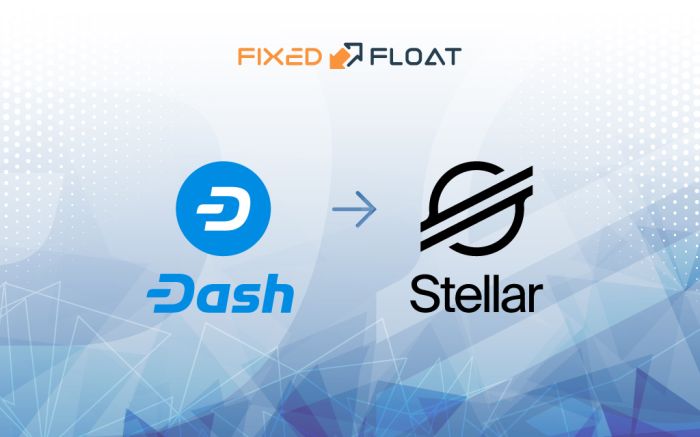 Échangez Dash en Stellar Lumens