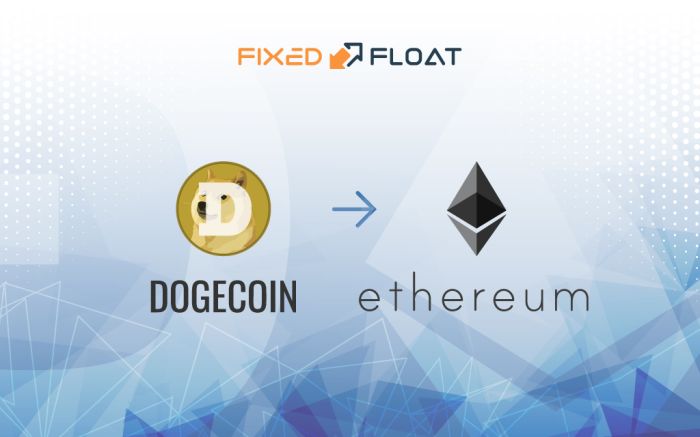 Tauschen Sie Dogecoin gegen Ethereum