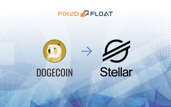 Câmbio Dogecoin por Stellar Lumens
