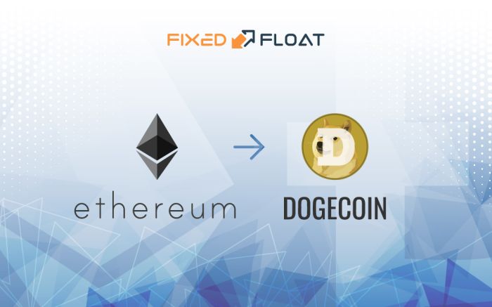 Tauschen Sie Ethereum gegen Dogecoin