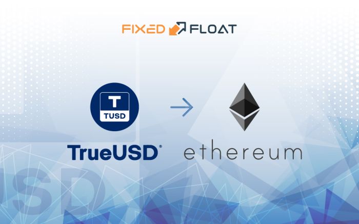 Exchange TrueUSD to Ethereum