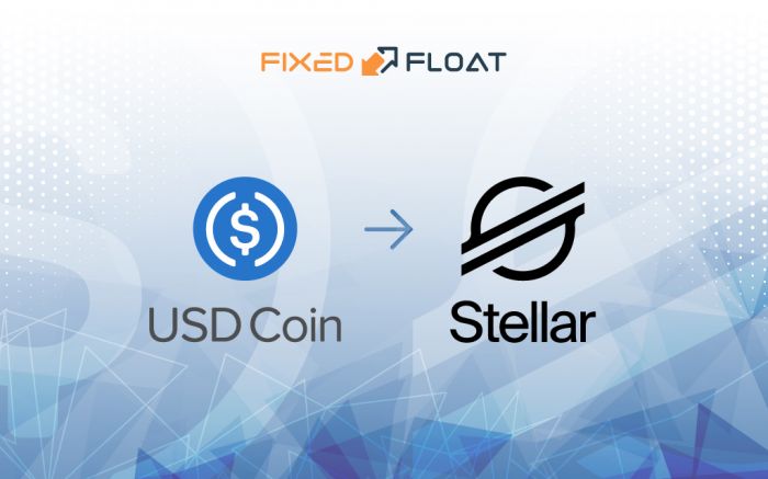Exchange USD Coin to Stellar Lumens