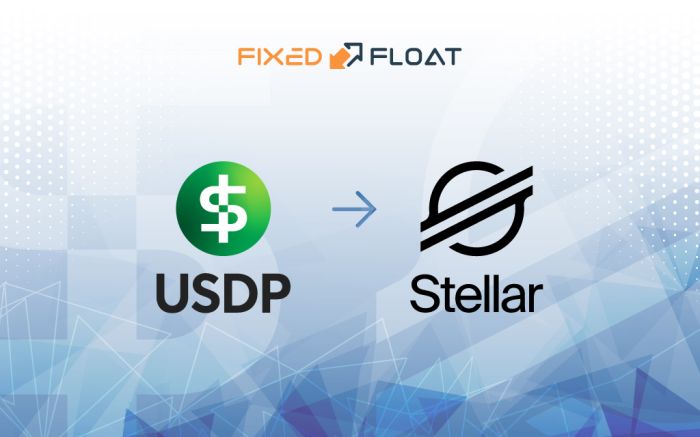Exchange USDP to Stellar Lumens