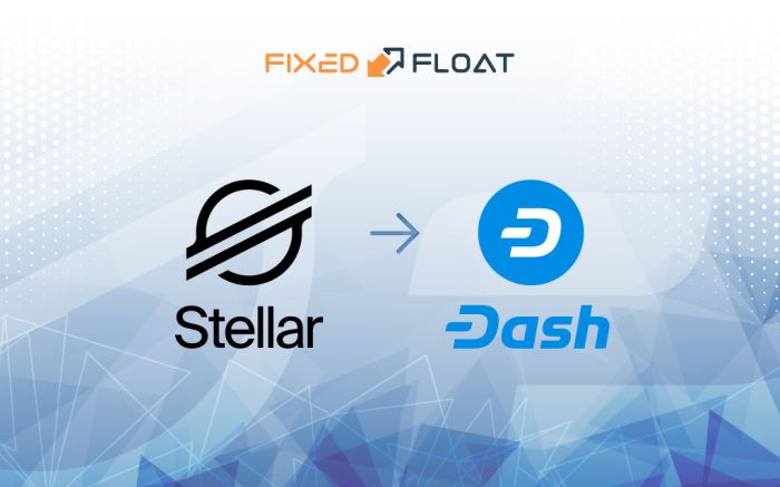Échangez Stellar Lumens en Dash