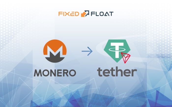 Exchange Monero à USDT (TRC-20)